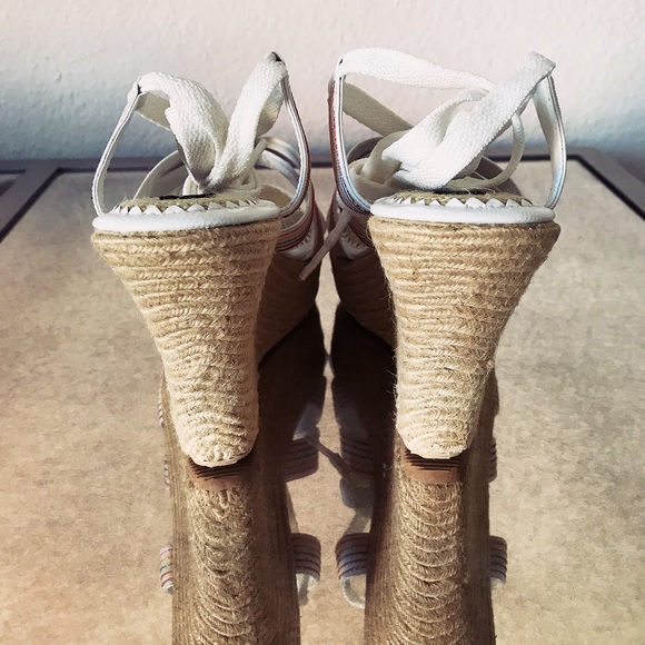 🆕 SKY White Multi Wedges US 5 - Picture 2 of 2